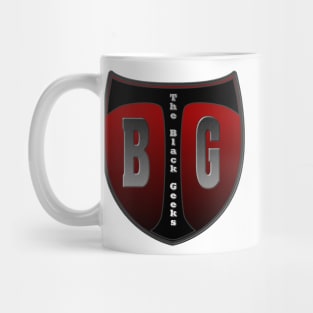 The Black Geeks Crest - Red/Full Mug